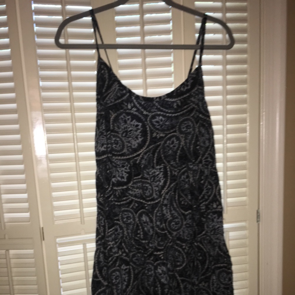 Paisley print dress